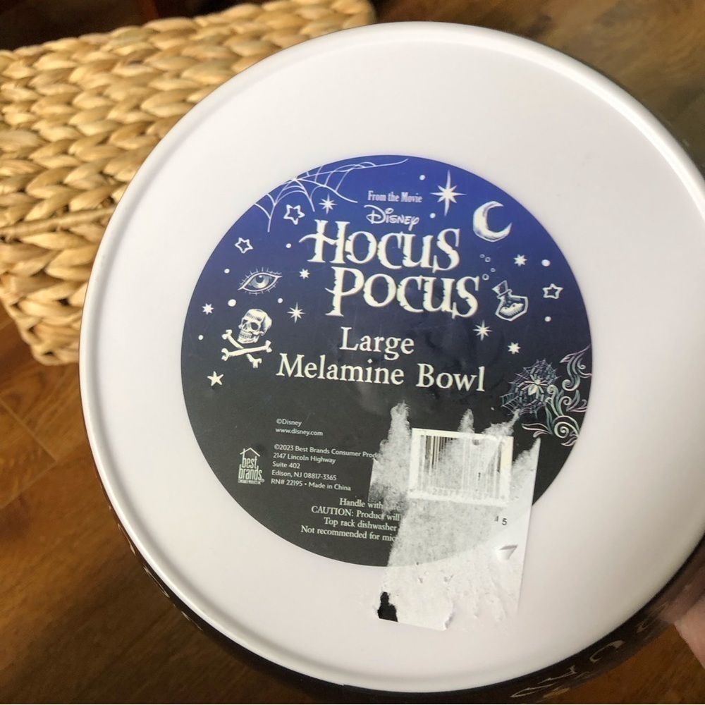 Disney Hocus Pocus Large Melamine Bowl - Picture 3 of 3